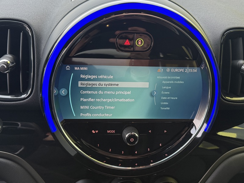 Image MINI COUNTRYMAN 1.5 220 Cooper SE Edition Premium Plus ALL4 BVA6 Full leds GPS HUD Carplay Caméra Sièges cuir élec c