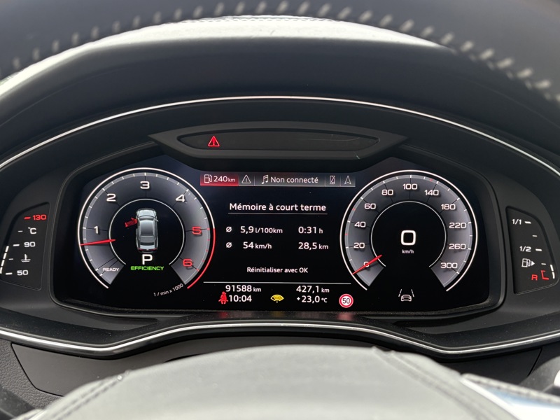 Image Audi 㝁匠潰瑲慢正⠠䬴⥁ㄨ⸱〲㜱㸭) 3.0 286 50 TDI Sline quattro Matrix leds GPS Carplay Caméra Sièges cuir élec chauffants ACC Clim aut