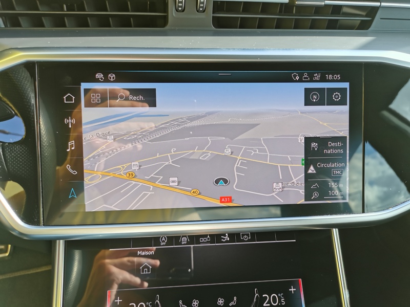 Image Audi 㝁匠潰瑲慢正⠠䬴⥁ㄨ⸱〲㜱㸭) 3.0 286 50 TDI Sline quattro Matrix leds GPS Carplay Caméra Sièges cuir élec chauffants ACC Clim aut