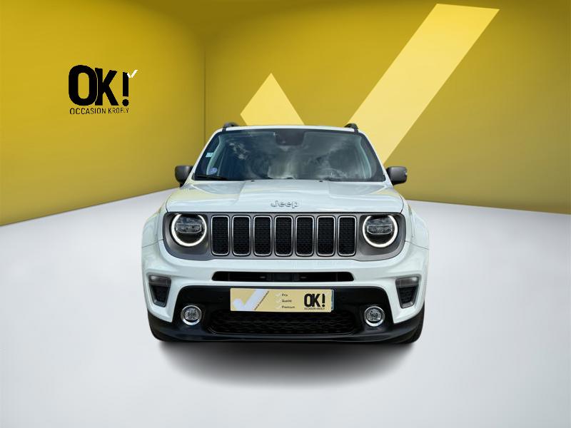 Image Jeep RENEGADE 1.3 GSE T4 150 DTC Limited FWD Leds GPS Caméra Carplay Sièges cuir Régul Clim auto Gtie 1 an