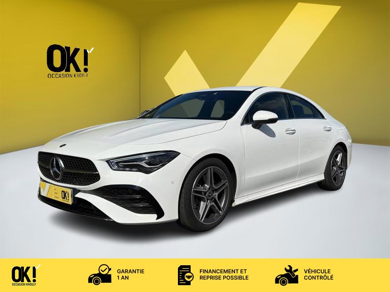 Photo Mercedes-Benz 䱃⁁潃灵É 200d 2.0 150 AMG Line Full leds GPS Caméra Sièges cuir chauffants Régul Clim auto bi-zone Gtie 1 an