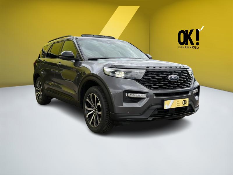 Image Ford 硅汰牯牥⠠呃⥗㈨㈰ⴰ⤾ 3.0 457 ST-Line Plug-in-Hybrid 4x4 BVA10 Full leds TO GPS Caméra Carplay TVA Sièges cuir élec chauff