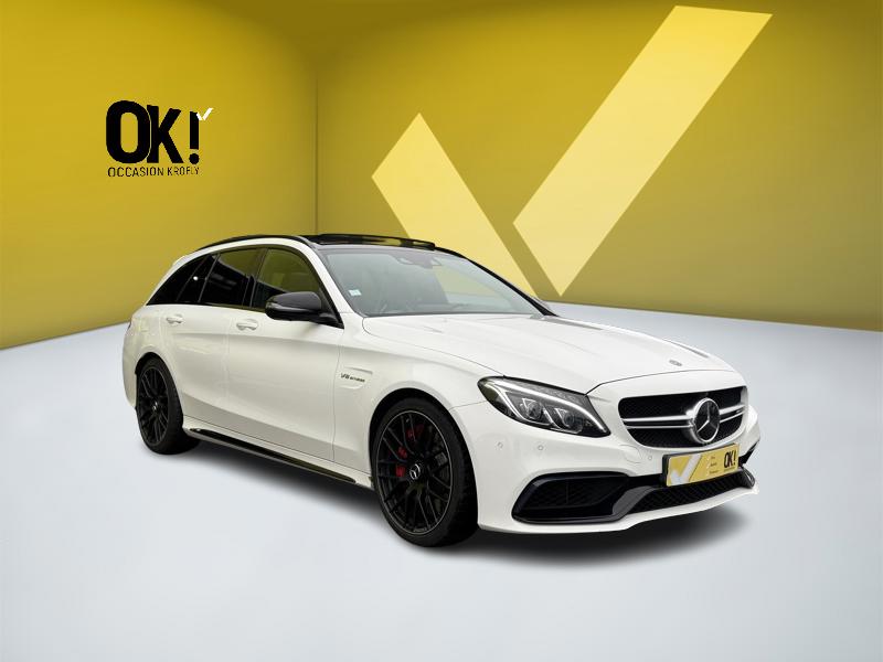 Image Mercedes-Benz 汃獡敳䌠䈠敲歡 4.0 510 C 63 S AMG Full leds TO GPS Caméra Burmeister Sièges cuir élec à mémoires chauff perf Régul 