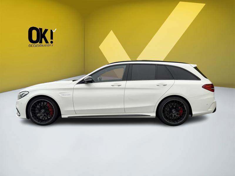 Image Mercedes-Benz 汃獡敳䌠䈠敲歡 4.0 510 C 63 S AMG Full leds TO GPS Caméra Burmeister Sièges cuir élec à mémoires chauff perf Régul 