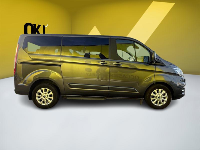 Image Ford TRANSIT/TOURNEO CUSTOM COMBI 320 1.0 125 L1 Tourneo Hybrid Titanium GPS Caméra Carplay 8 places Régul Clim auto Gtie 1 an