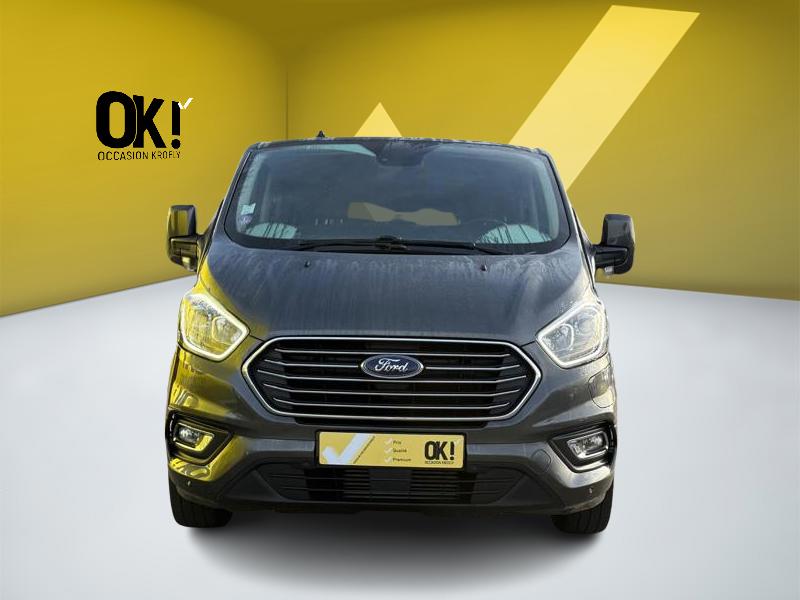 Image Ford TRANSIT/TOURNEO CUSTOM COMBI 320 1.0 125 L1 Tourneo Hybrid Titanium GPS Caméra Carplay 8 places Régul Clim auto Gtie 1 an