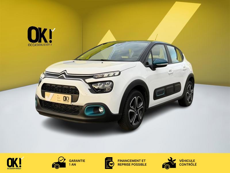 Photo Citroën ㍃⠠㠰㈮㄰ⴶ⤾ 1.5 Blue Hdi 100 Feel Pack Bluetooth Carplay Régul Clim auto Gtie 1 an