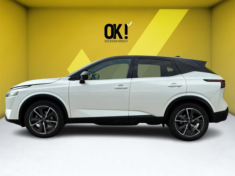 Image Nissan QASHQAI 1.3 158 Tekna Full leds GPS TVA Caméra pano Carplay HUD Sièges élec Régul Clim auto Gtie 1 an