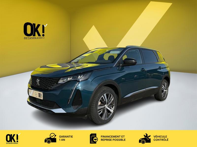 Photo Peugeot 〵㠰⠠㄰㈮㄰ⴷ⤾ 1.5 Blue Hdi 130 Allure Pack Full leds GPS Caméra Carplay 7 places TVA Régul Clim auto Gtie 1 an