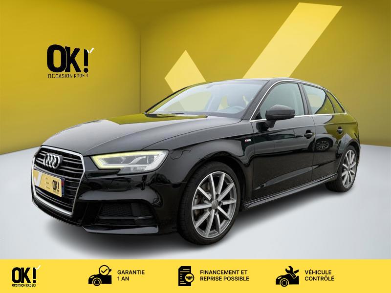 Photo Audi ㍁匠潰瑲慢正⠠嘸⥆〨⸴〲㘱㸭) 35 TDI 2.0 150 Design Luxe S-tronic7 Full leds GPS Caméra Virtual Sièges cuir Régul Clim auto Gtie 1