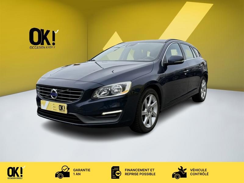 Photo Volvo V60 BREAK D2 1.6 115 Momentum GPS GPS Bluetooth Radar Régul Clim auto  Gtie 1 an 