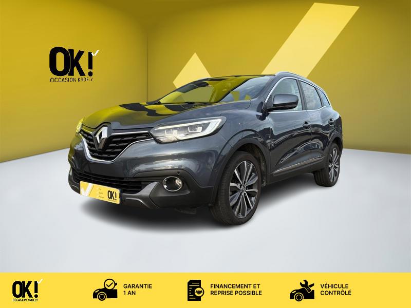 Photo Renault KADJAR 1.2 TCe 130 Intens Full leds GPS Radar Bluetooth Sièges cuir Régul Clim auto Gtie 1 an 