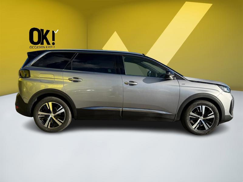 Image Peugeot 5008 2.0 BlueHDi 180 GT EAT8 Matrix leds GPS Carplay Caméra 7 places Régul Adapt Clim auto Gtie 1 an 
