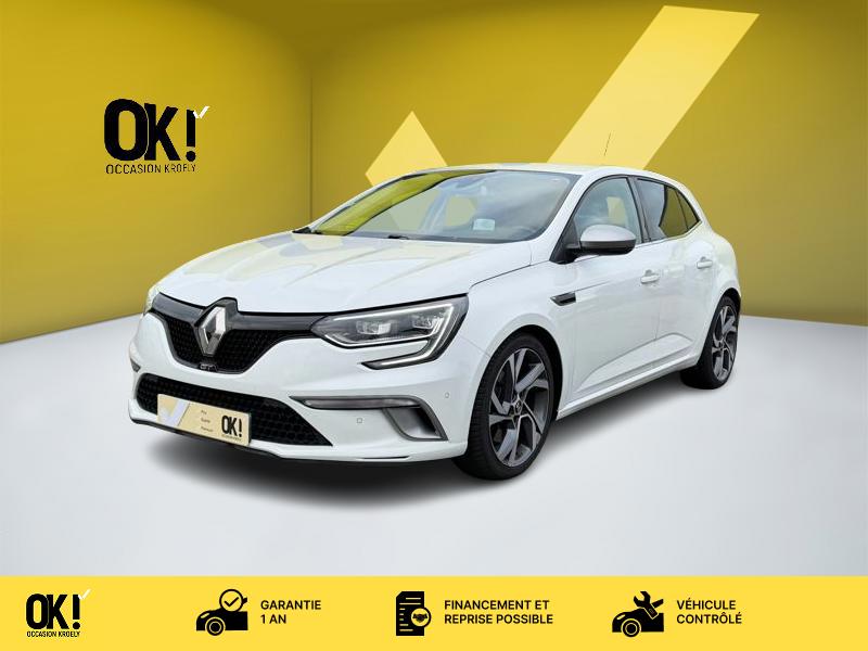 Photo Renault MEGANE IV BERLINE 5 PTES. 1.6 TCe 205 GT Full leds GPS Caméra Bose Bluetooth Régul adapt Clim auto Gtie 1 an 