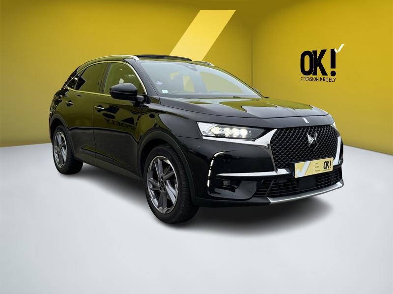Image DS DS 7 CROSSBACK 1.6 180 So Chic BVA8 Matrix leds TO GPS Caméra Carplay Sièges cuir élec chauff à mémoires Régul Clim