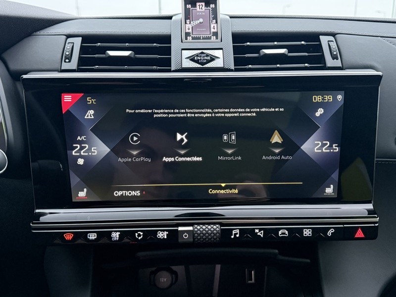 Image DS DS 7 CROSSBACK 1.6 180 So Chic BVA8 Matrix leds TO GPS Caméra Carplay Sièges cuir élec chauff à mémoires Régul Clim