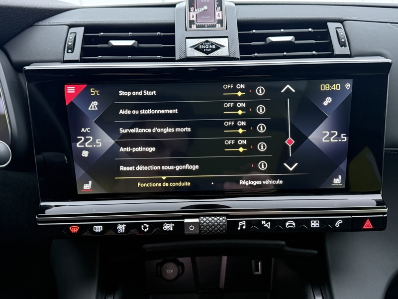 Image DS DS 7 CROSSBACK 1.6 180 So Chic BVA8 Matrix leds TO GPS Caméra Carplay Sièges cuir élec chauff à mémoires Régul Clim