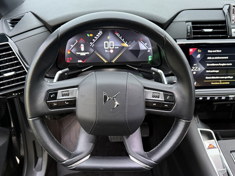 Image DS DS 7 CROSSBACK 1.6 180 So Chic BVA8 Matrix leds TO GPS Caméra Carplay Sièges cuir élec chauff à mémoires Régul Clim