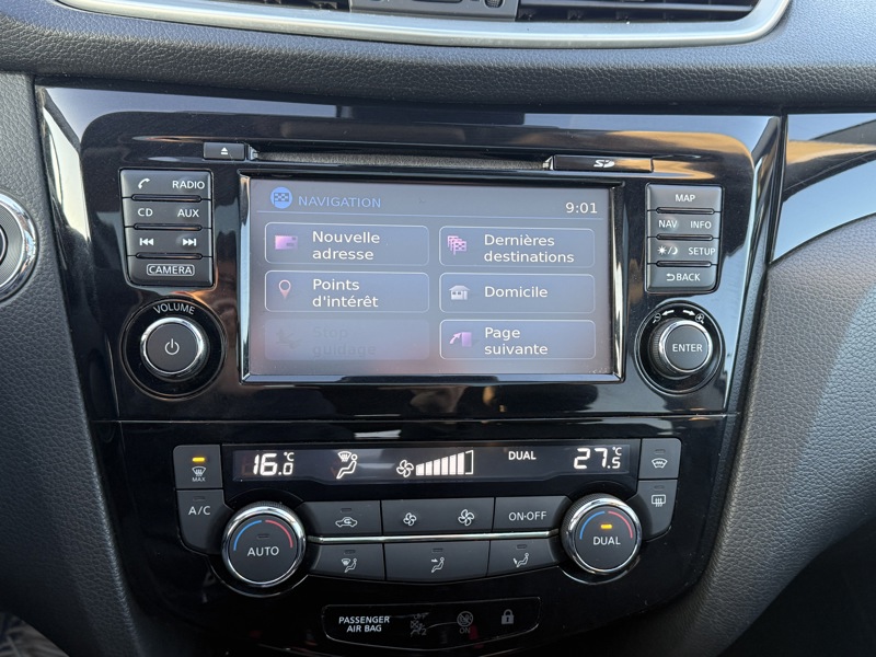 Image Nissan QASHQAI 1.2 116 Tekna GPS Caméra TO Sièges cuir élec chauffants Régul Clim auto Gtie 1 an 