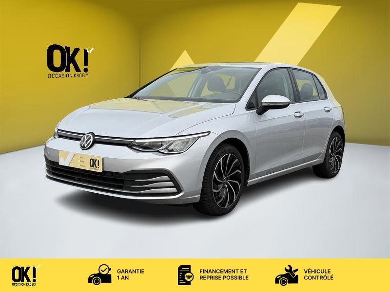 Photo Volkswagen GOLF VIII BERLINE 2.0 TDI 116 Life 1st Leds GPS Caméra Carplay Régul Clim auto  Gtie 1 an 