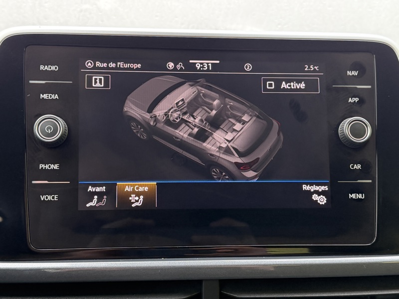 Image Volkswagen T-ROC 1.5 TSI 150 Style DSG7 Full leds GPS Carplay Caméra ACC 1ère main Clim auto  Gtie 1 an 