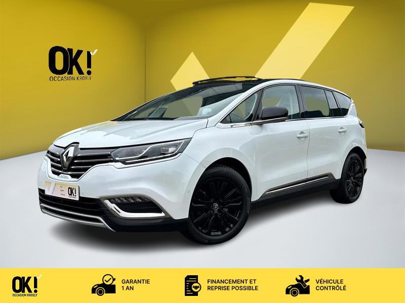 Photo Renault ESPACE V 1.6 dCi 160 Initiale Paris  Full leds 7 places GPS Caméra HUD Sièges cuir élec chauffants Régul Clim