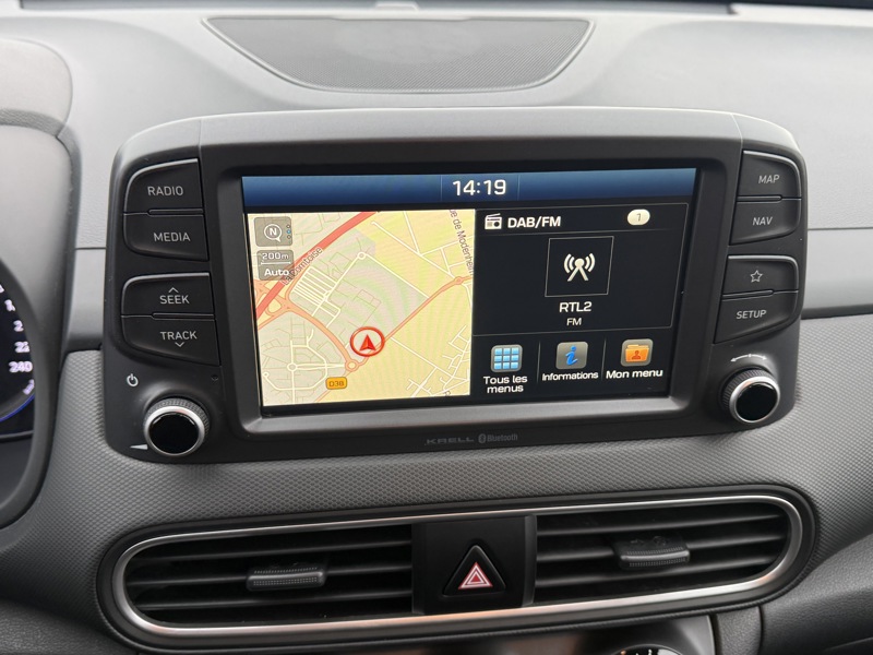 Image Hyundai KONA 1.0 T-GDI 120 Intuitive 2WD GPS Carplay Caméra Régul Clim auto  Gtie 1 an 