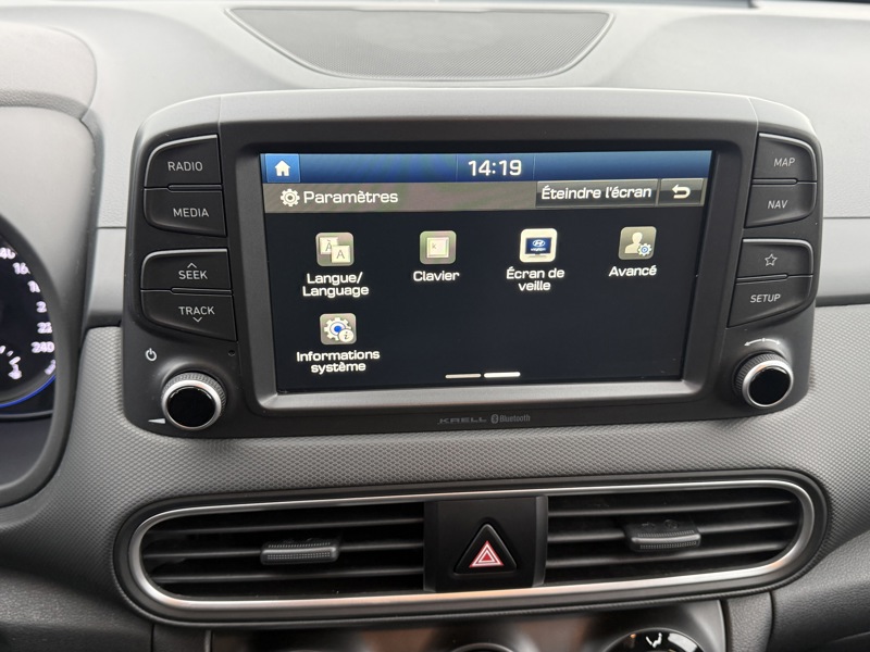 Image Hyundai KONA 1.0 T-GDI 120 Intuitive 2WD GPS Carplay Caméra Régul Clim auto  Gtie 1 an 