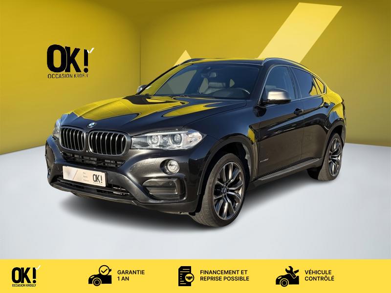 Photo BMW X6 40d 3.0 313 Exclusive xDrive Xénon TO GPS Caméra HK HUD Sièges cuir élec chauff à mémoires Régul Cli