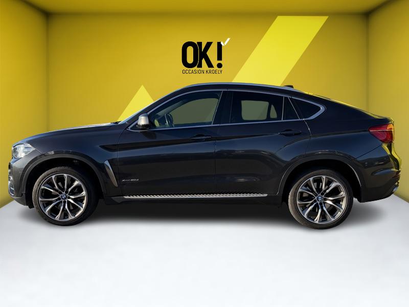 Image BMW X6 40d 3.0 313 Exclusive xDrive Xénon TO GPS Caméra HK HUD Sièges cuir élec chauff à mémoires Régul Cli