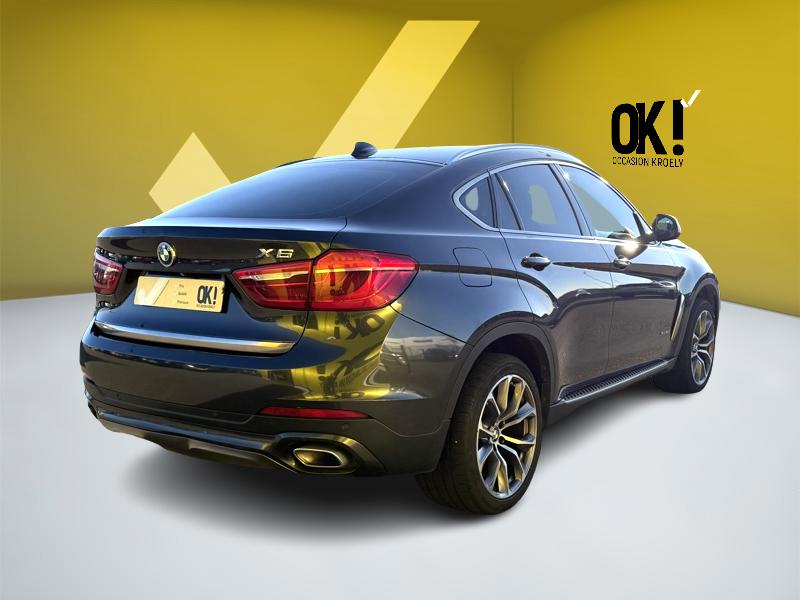 Image BMW X6 40d 3.0 313 Exclusive xDrive Xénon TO GPS Caméra HK HUD Sièges cuir élec chauff à mémoires Régul Cli