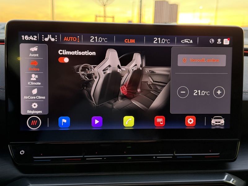Image Cupra LEON 2.0 TSI 300 VZ DSG7 Full leds GPS Caméra Carplay Beats Sièges cuir chauffants ACC Clim auto Gtie 1 a