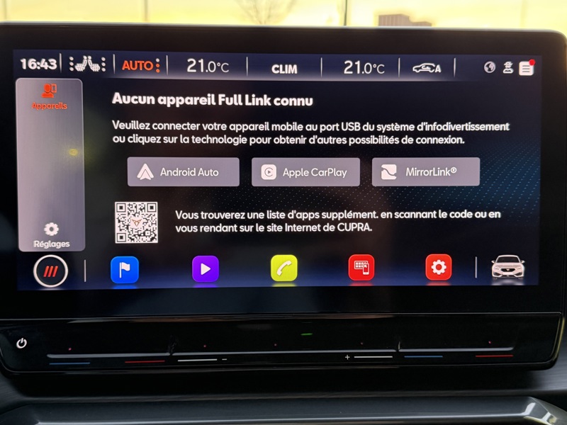 Image Cupra LEON 2.0 TSI 300 VZ DSG7 Full leds GPS Caméra Carplay Beats Sièges cuir chauffants ACC Clim auto Gtie 1 a