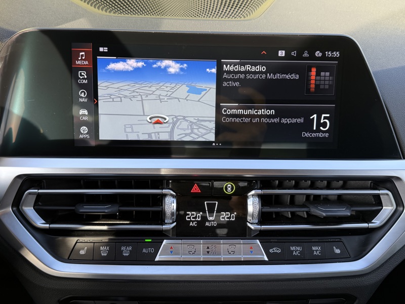 Image BMW 3 BERLINE 318 d 2.0 150 M Sport Full leds GPS Caméra Carplay Sièges chauffants Régul Clim auto  Gtie 1 an 