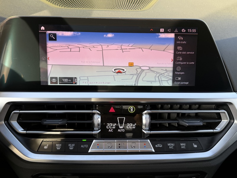 Image BMW 3 BERLINE 318 d 2.0 150 M Sport Full leds GPS Caméra Carplay Sièges chauffants Régul Clim auto  Gtie 1 an 