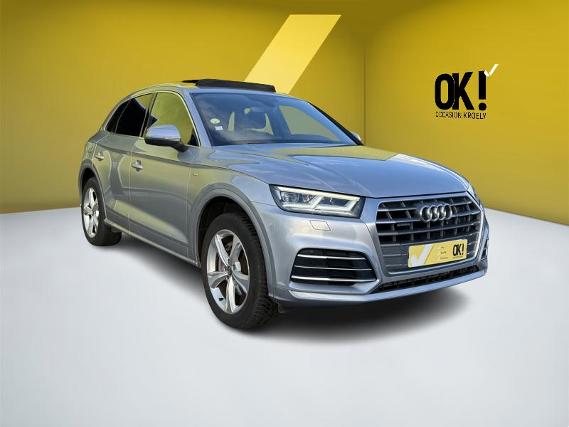 Image Audi Q5 2.0 TDI 190 S-line Quattro S-tronic7 TO GPS Caméra Carplay Régul Clim auto Gtie 1 an 