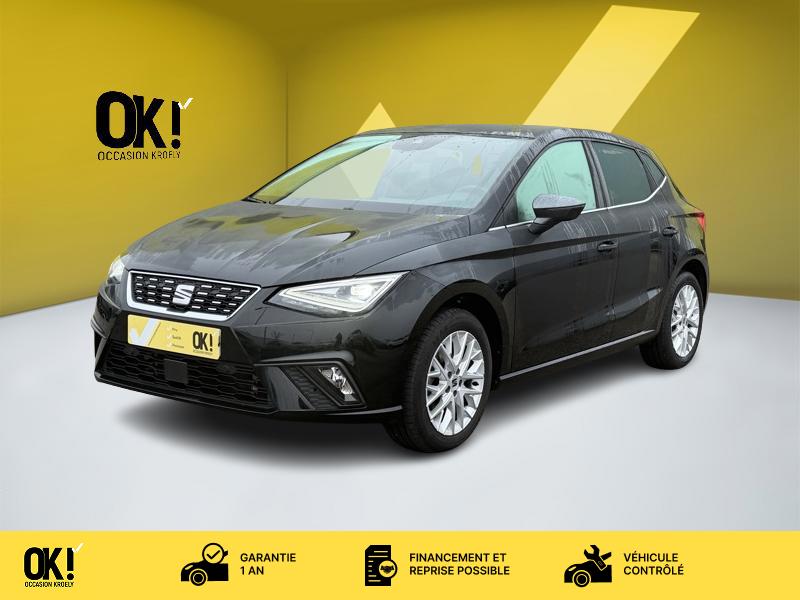 Photo Seat IBIZA 1.0 TSI 110 Xcellence DSG7 Full leds GPS Caméra Carplay ACC Clim auto  Gtie 1 an 