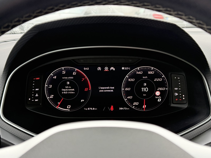 Image Seat IBIZA 1.0 TSI 110 Xcellence DSG7 Full leds GPS Caméra Carplay ACC Clim auto  Gtie 1 an 