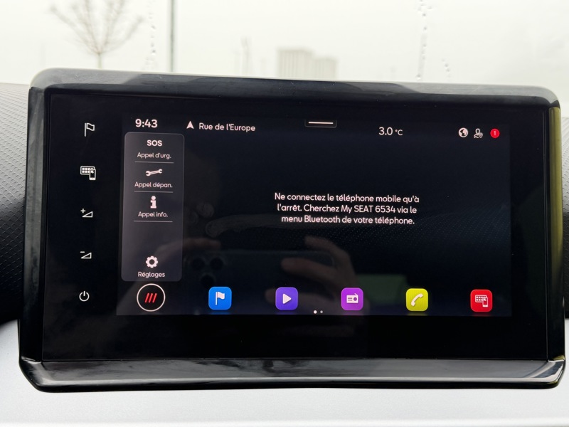 Image Seat IBIZA 1.0 TSI 110 Xcellence DSG7 Full leds GPS Caméra Carplay ACC Clim auto  Gtie 1 an 