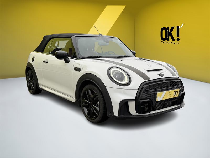 Image MINI CABRIO 2.0 178 Cooper S Finition John Cooper Works  Full leds HK GPS Caméra Carplay Sièges cuir chauffants 