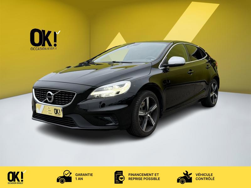 Photo Volvo V40 T2 1.5 122 R-Design BVA6 Full leds GPS Radar Bluetooth Régul Clim auto  Gtie 1 an 