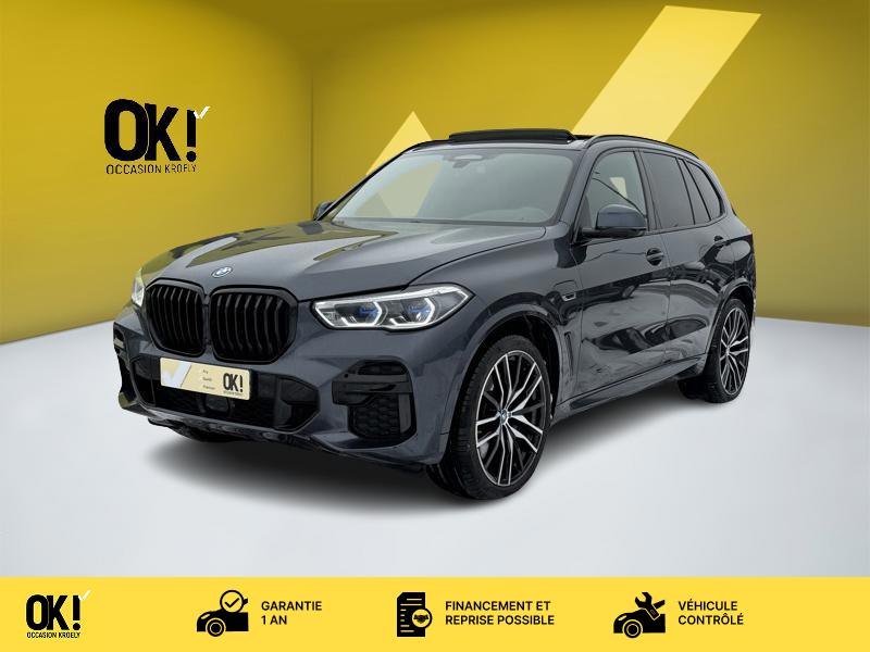 Photo BMW X5 45 e 3.0 394 M Sport xDrive  Laser TO GPS Carplay Caméra pano HUD Sièges cuir élec chauff à mémoires