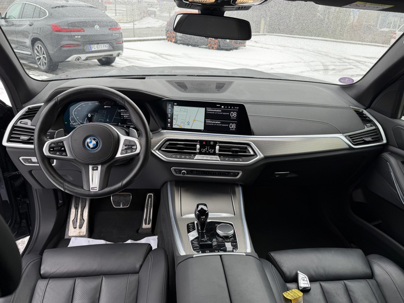 Image BMW X5 45 e 3.0 394 M Sport xDrive  Laser TO GPS Carplay Caméra pano HUD Sièges cuir élec chauff à mémoires