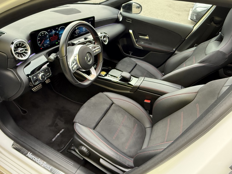 Image Mercedes-Benz CLASSE A 250 e 1.3 218 AMG Line Full leds TO GPS Caméra Carplay Sièges chauffants Régul Clim auto Gtie 1 an 