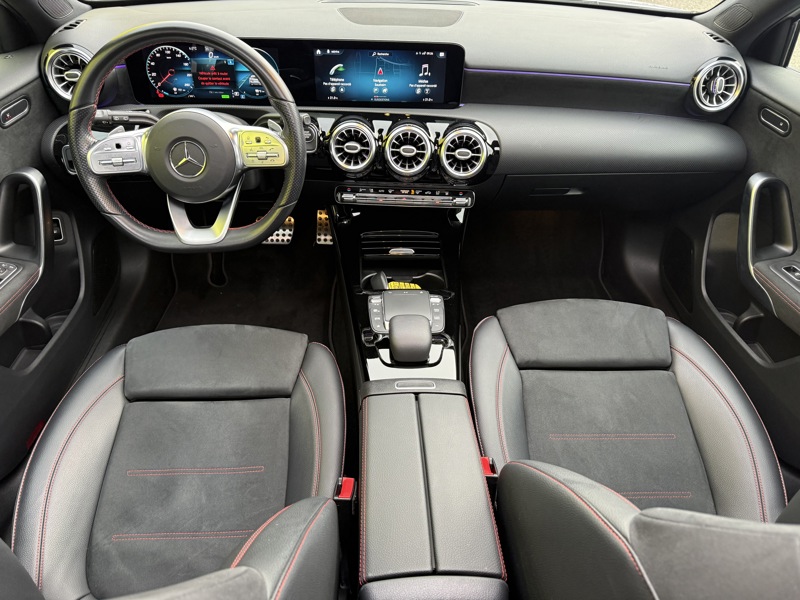 Image Mercedes-Benz CLASSE A 250 e 1.3 218 AMG Line Full leds TO GPS Caméra Carplay Sièges chauffants Régul Clim auto Gtie 1 an 