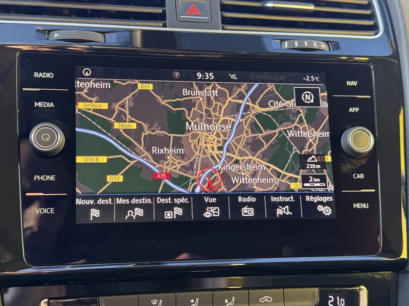 Image Volkswagen GOLF VII BERLINE 1.6 TDI 116 Connect DSG7 GPS Carplay Caméra ACC Clim auto  Gtie 1 an 