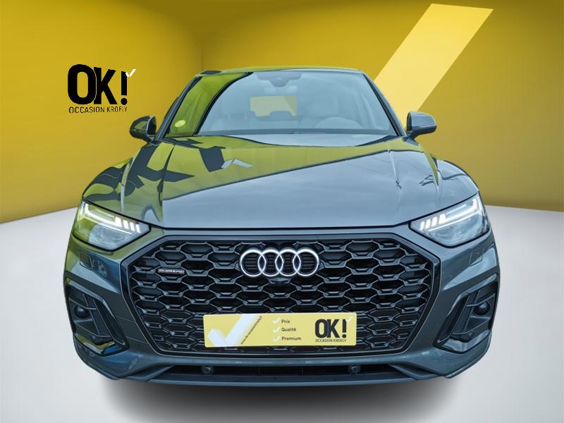 Image Audi Q5 SPORTBACK 40 TDI quattro S line 204 ch S-tronic7 Coffre électrique Clim Bi-zone Caméra Gps Bluetooth 