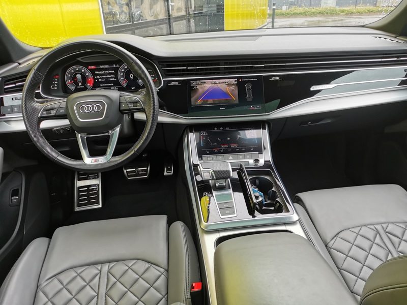 Image Audi SQ8 4.0 TFSI quattro 507 ch BVA8 Cuir électrique à mémoire chauffant Coffre électrique Toit ouvrant 