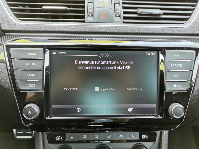 Image Skoda SUPERB BERLINE Sportline 1.8 TSI 180 ch DSG7 Siège électrique à mémoire chauffant Toit ouvrant Caméra Coffre électr