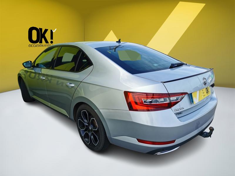 Image Skoda SUPERB BERLINE Sportline 1.8 TSI 180 ch DSG7 Siège électrique à mémoire chauffant Toit ouvrant Caméra Coffre électr